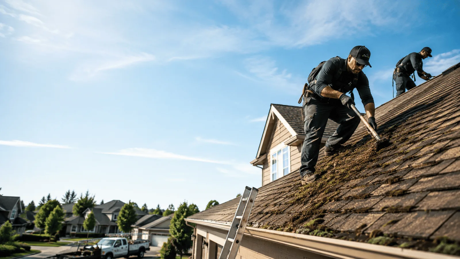 Roof Moss Removal in Gray, ME near me